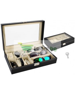 Елегантен органайзер за часовници и очила